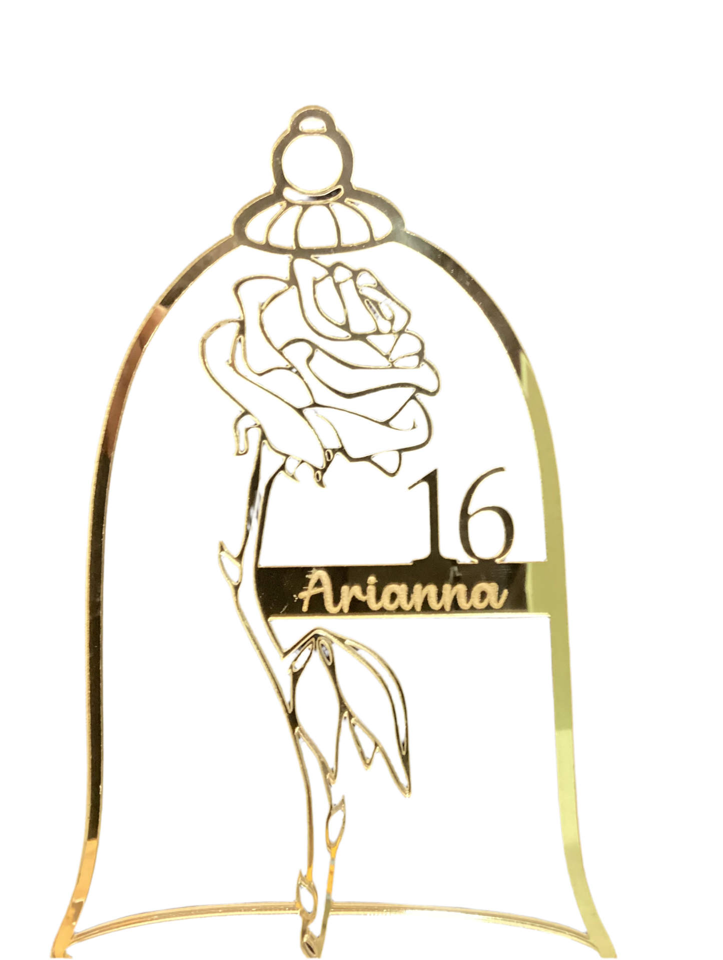 Cake Topper Beauty and the Beast design