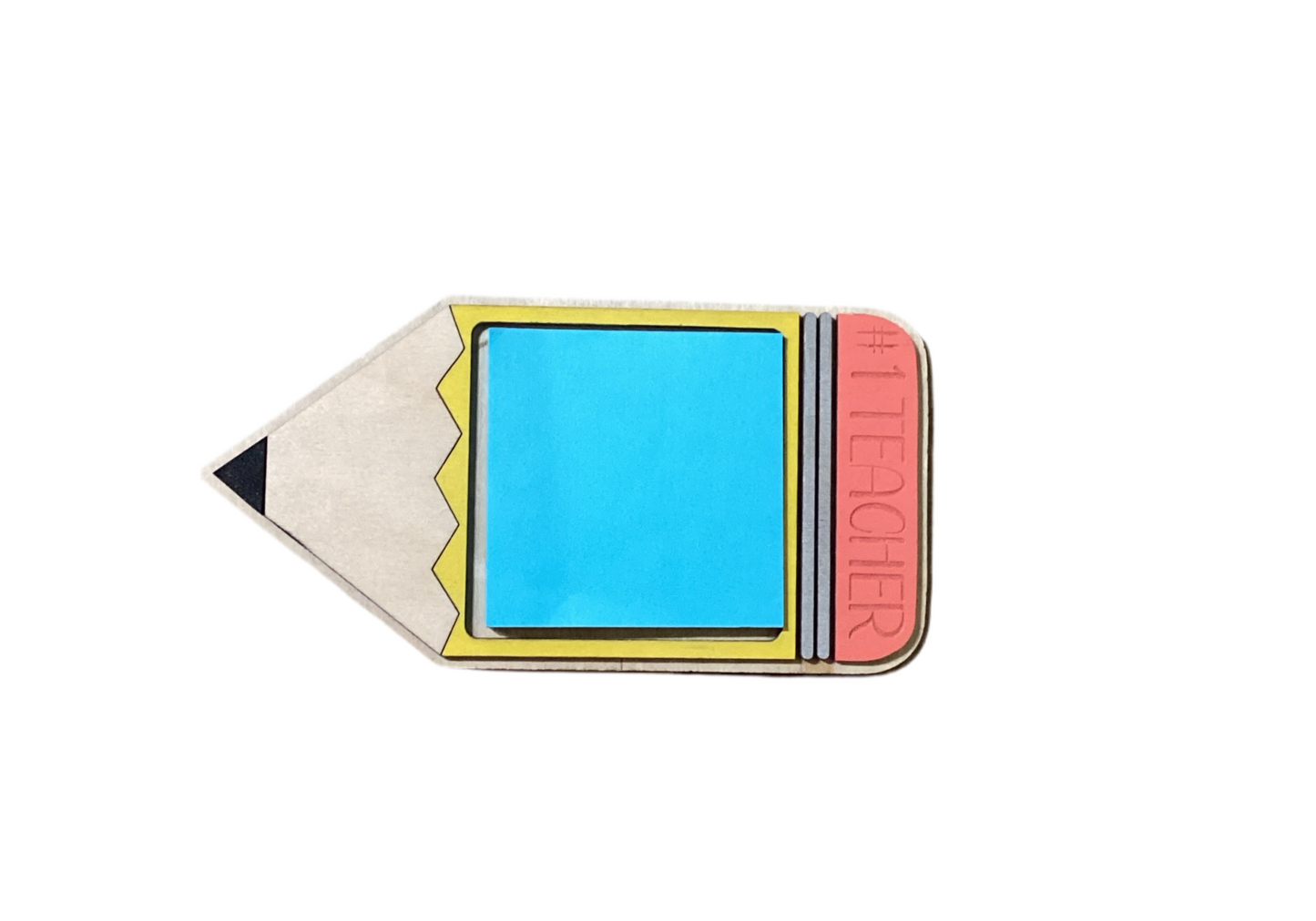Note Pad Holder - #1 Teacher