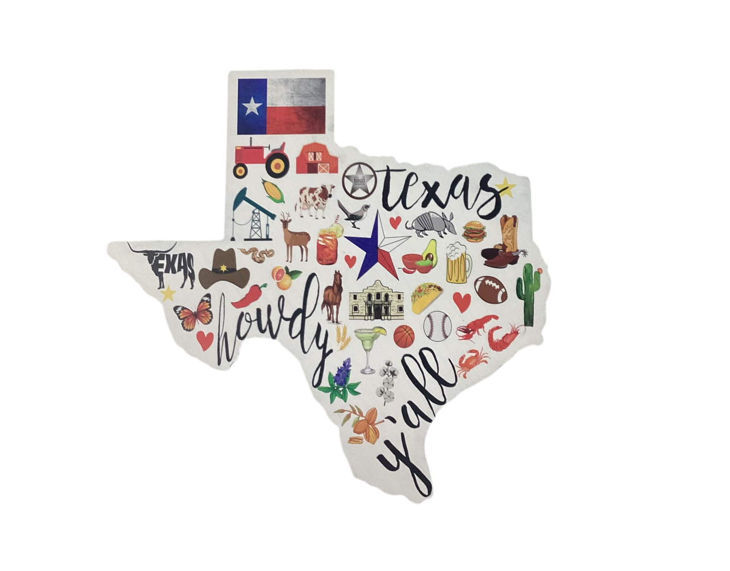 Texas Map Sign - Texan phrases