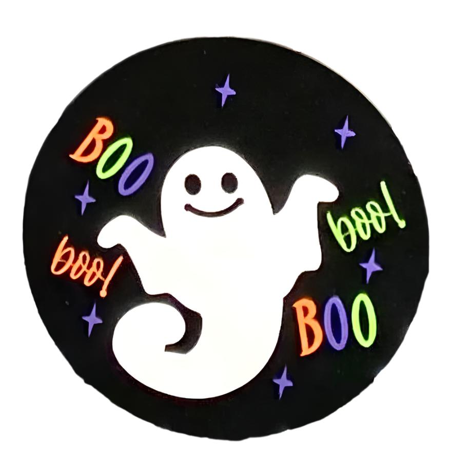 10 in Sign - Halloween Boo Ghost