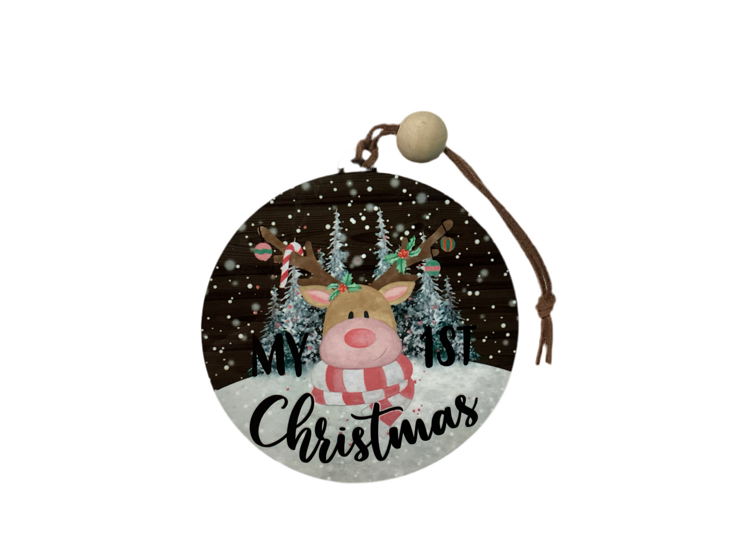 Sublimated Ornament - My 1st Christmas