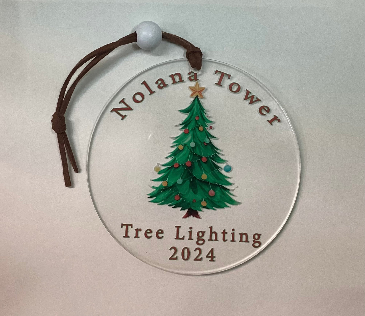Ornament - Nolana Tower tree lighting 2024 UV printed