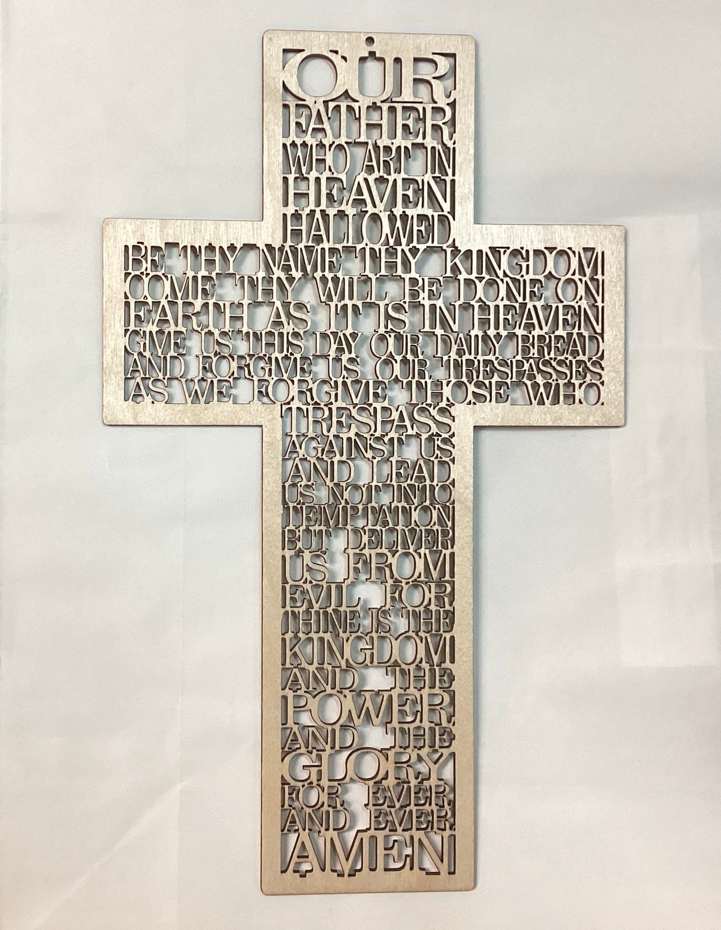Cross - Our Father Prayer