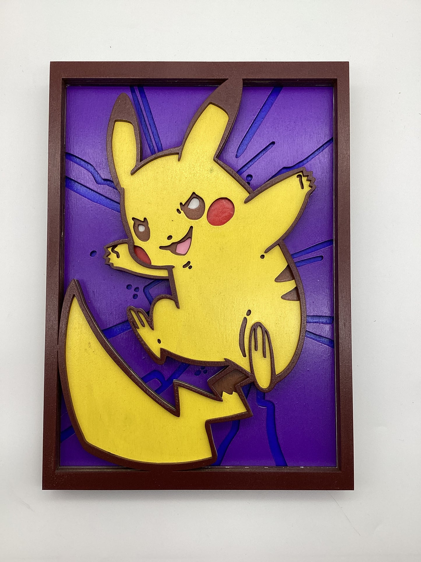 Wood - Multi layered Picture - Pokemon