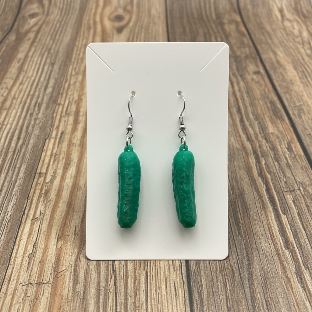 Earrings - 3D - Pickles
