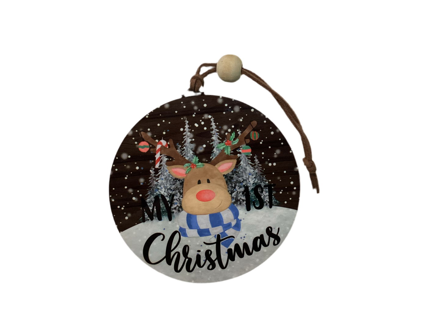 Sublimated Ornament - My 1st Christmas