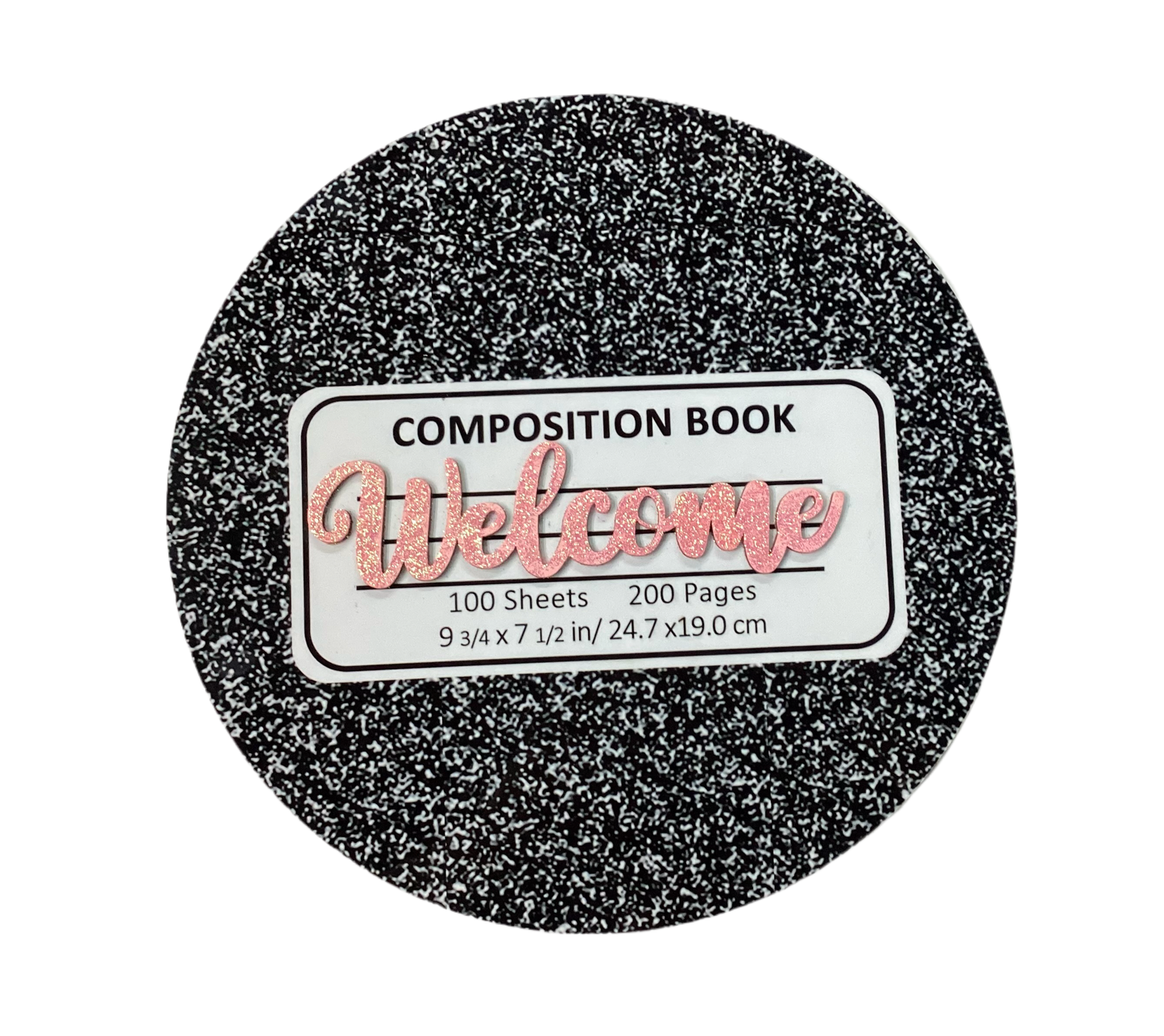 12 in Sign - Welcome Composition book