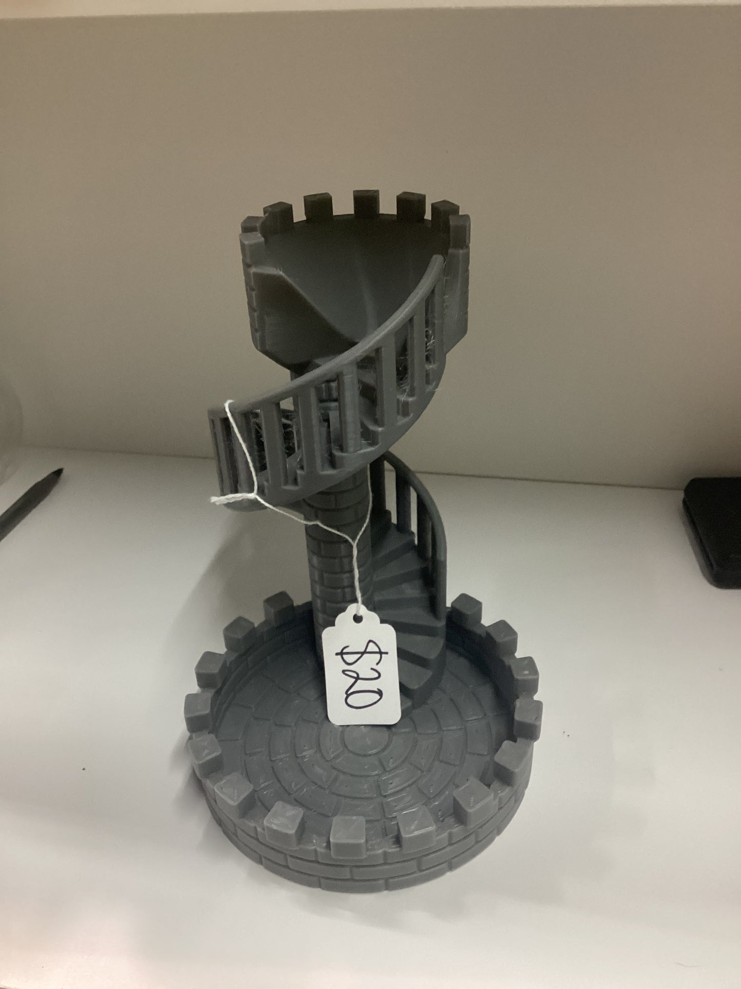 3D dice tower