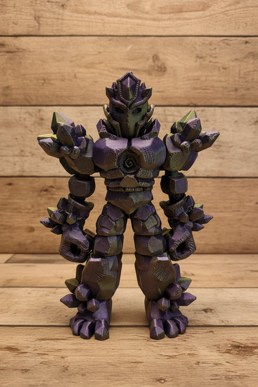 3D Printed - Crystal Warrior