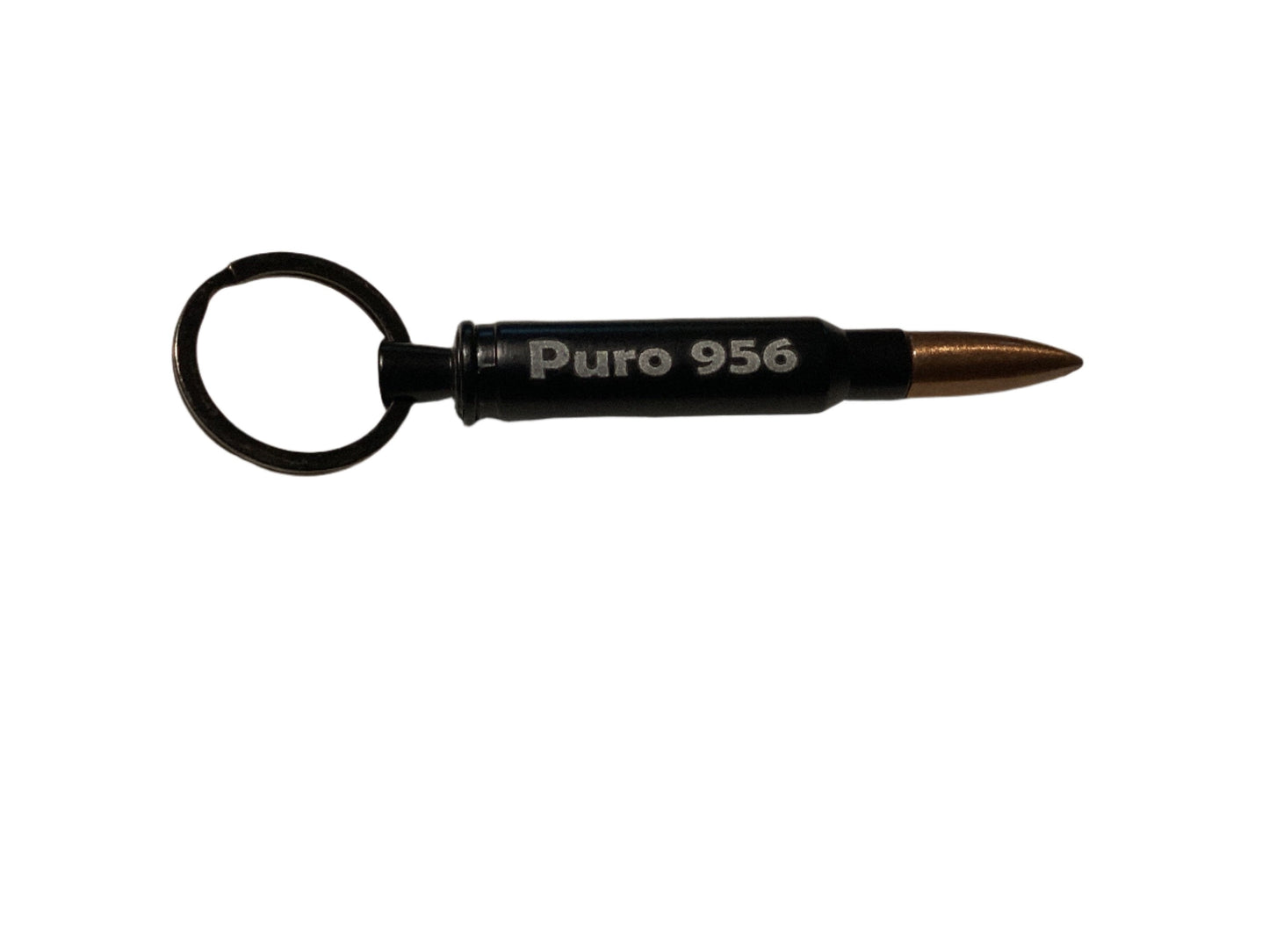 Bullet Keychain - Black - phrases