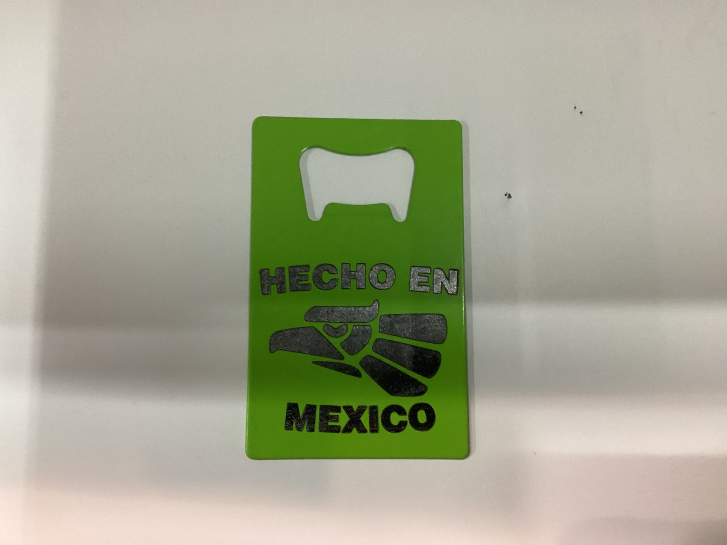 Credit card bottle opener- O