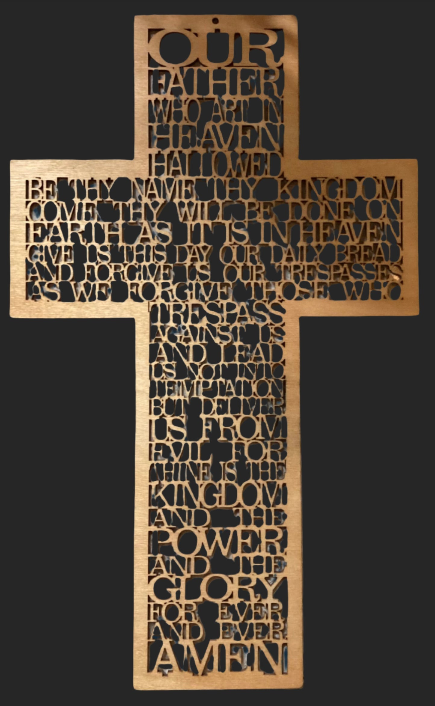 Cross - Our Father Prayer