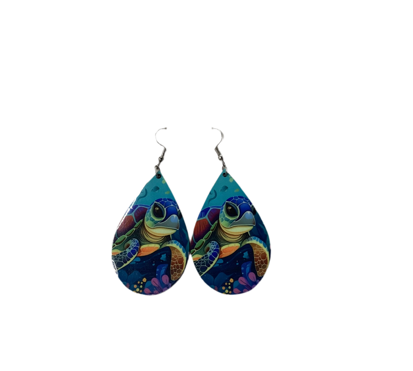 Earrings - Sublimated - Beach