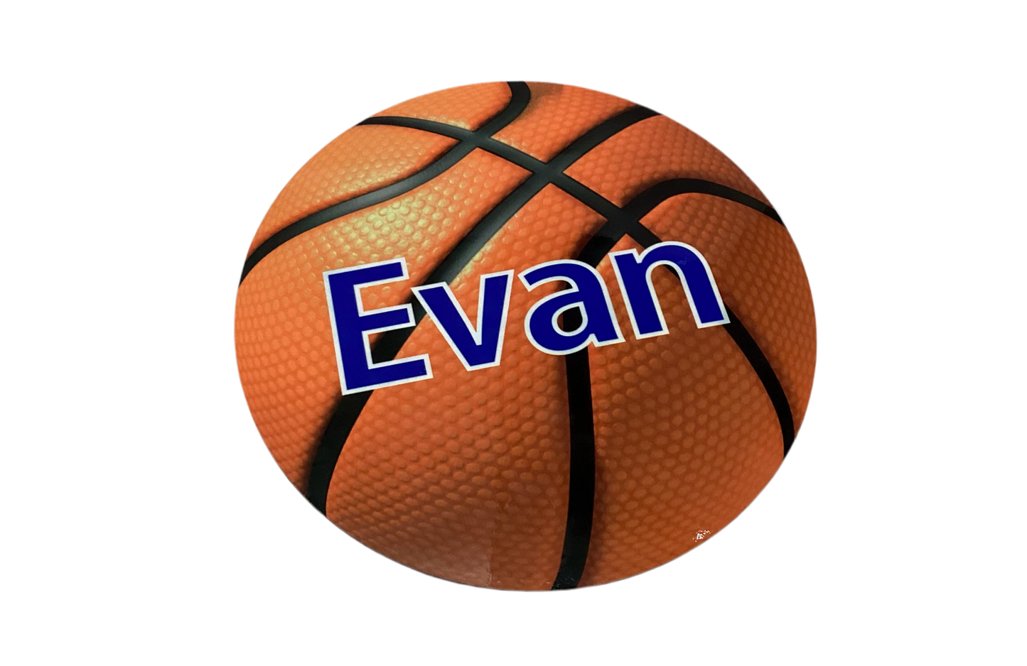 Personalized Sublimated Wood Sports Ball (sample)