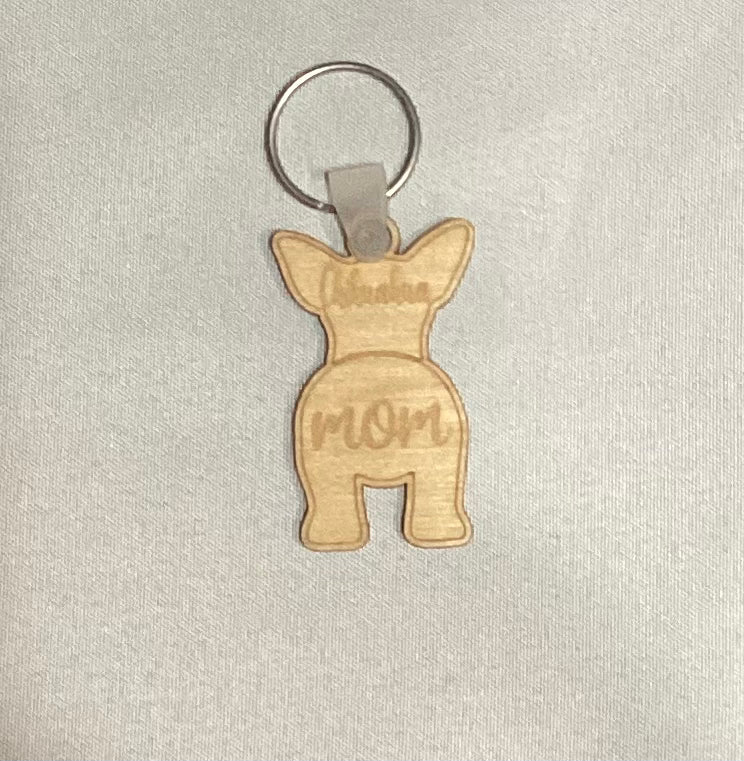 Keychain - Dog Mom