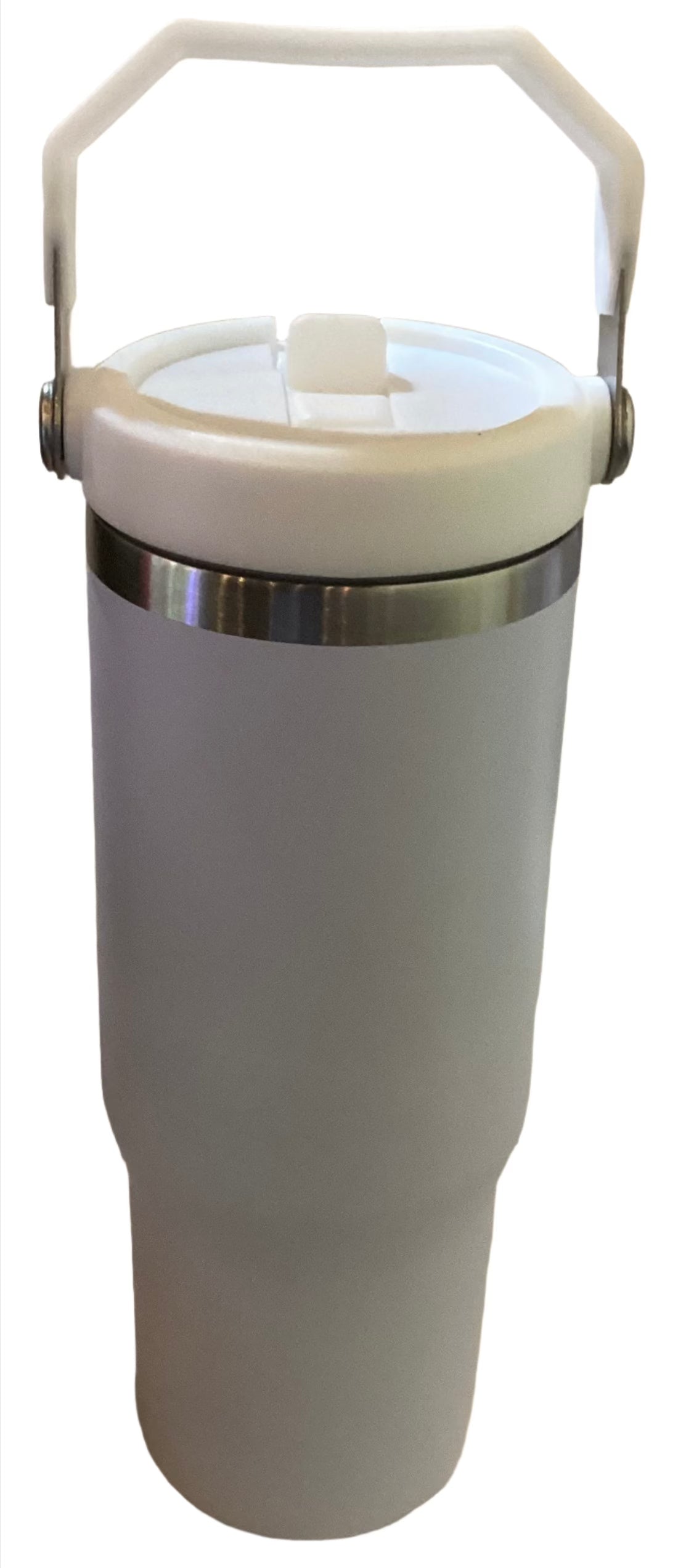 30 oz Cup - Flip Straw with Handle