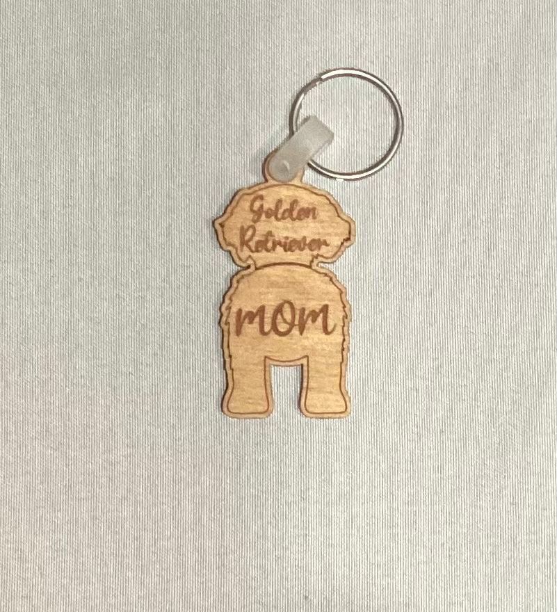 Keychain - Dog Mom