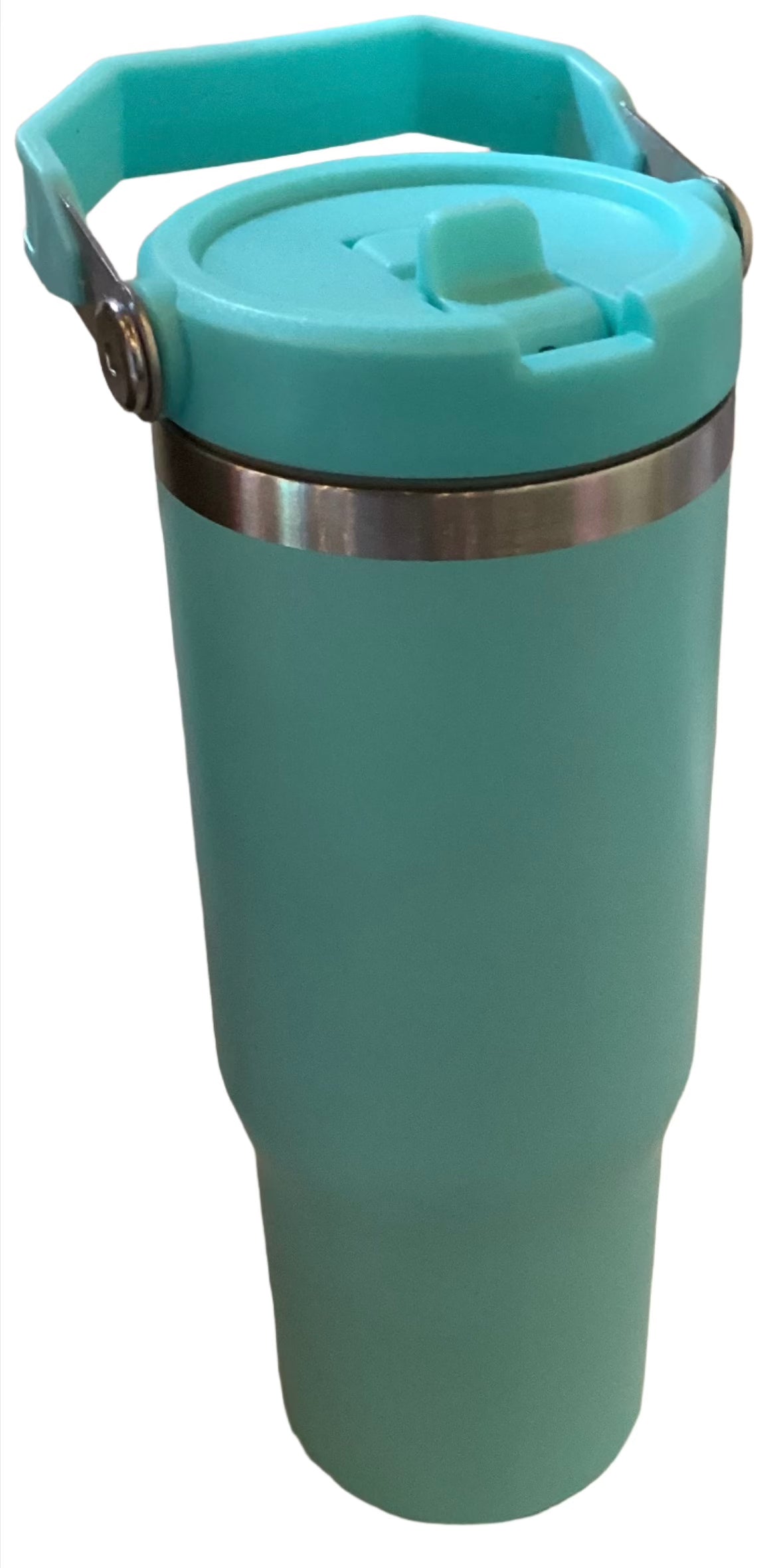 30 oz Cup - Flip Straw with Handle