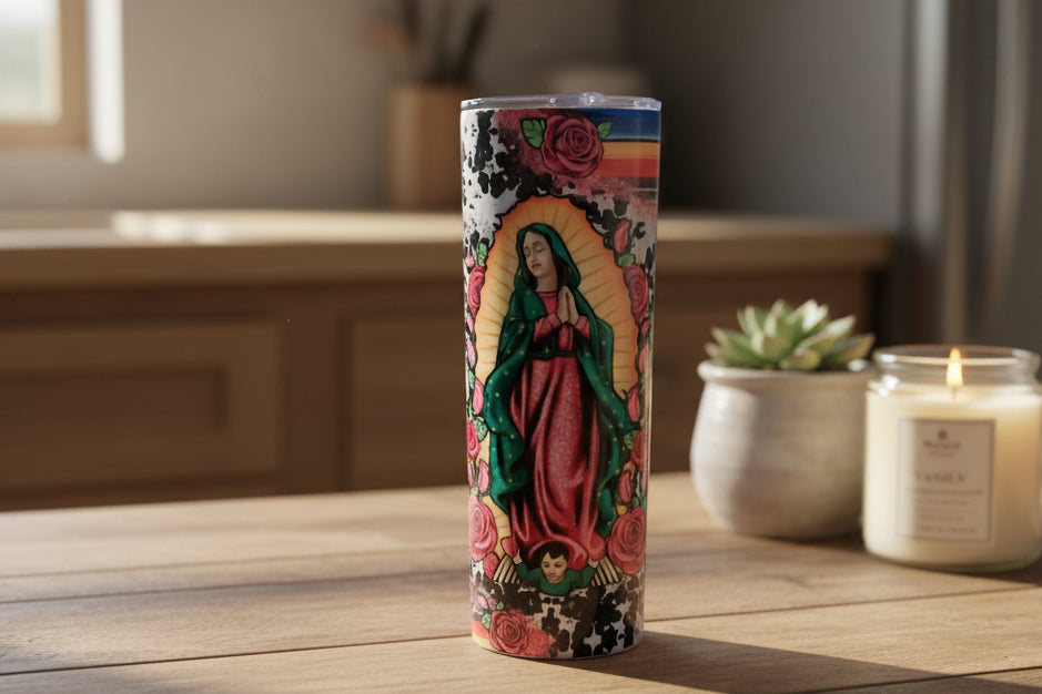 20 oz Tumbler - Lady of Guadalupe