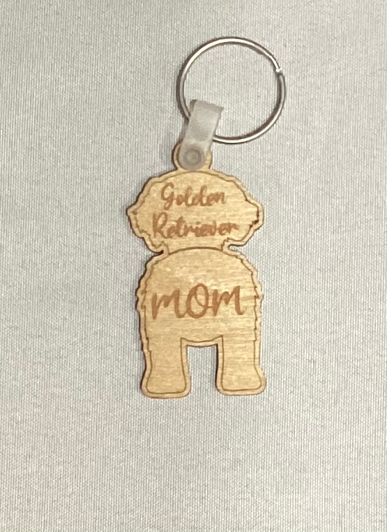 Keychain - Dog Mom