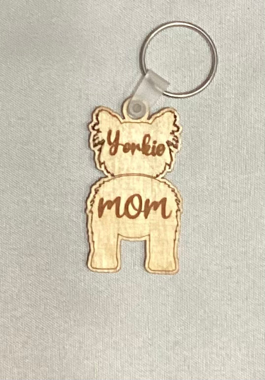 Keychain - Dog Mom