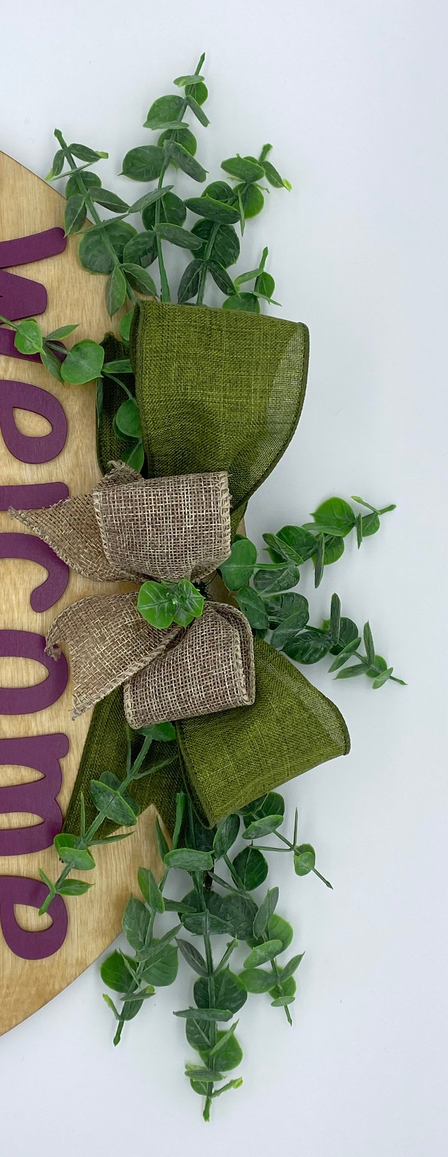 16" Welcome Succas Door Hanger