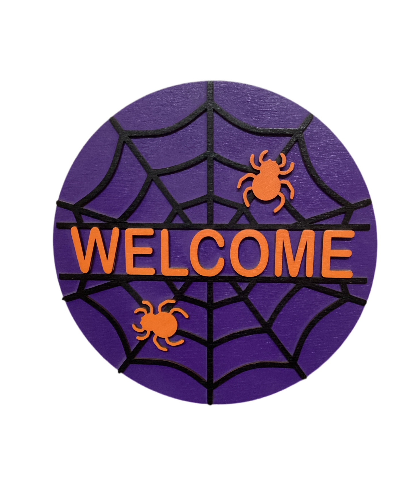 10 in Welcome Halloween Sign