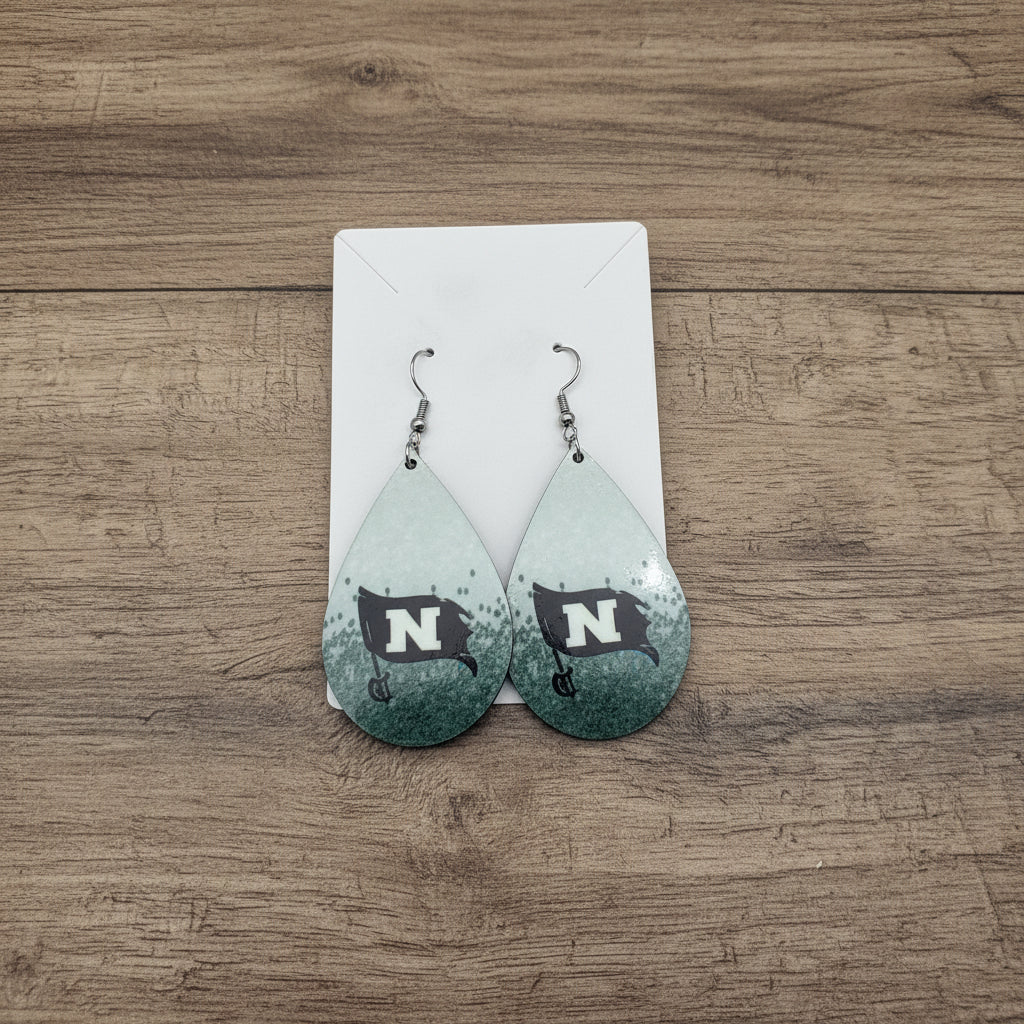 Earrings - Teardrop- PSJA North