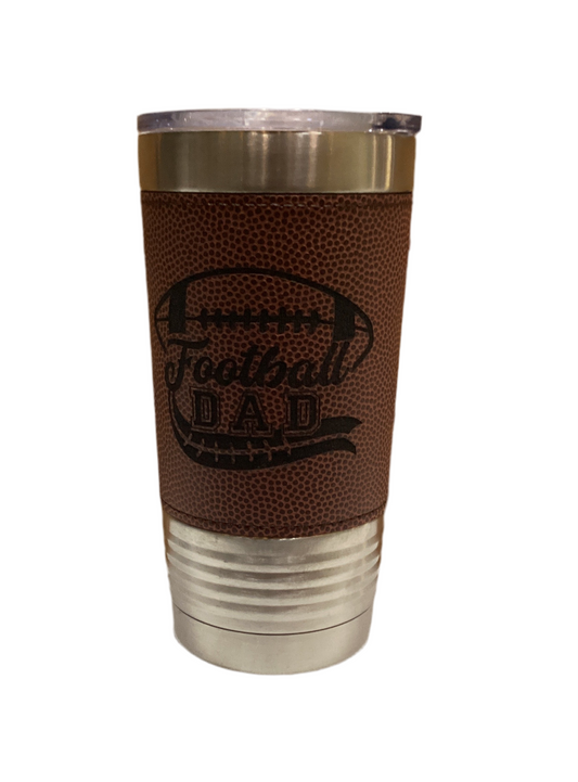 Leather Cup - Football Dad