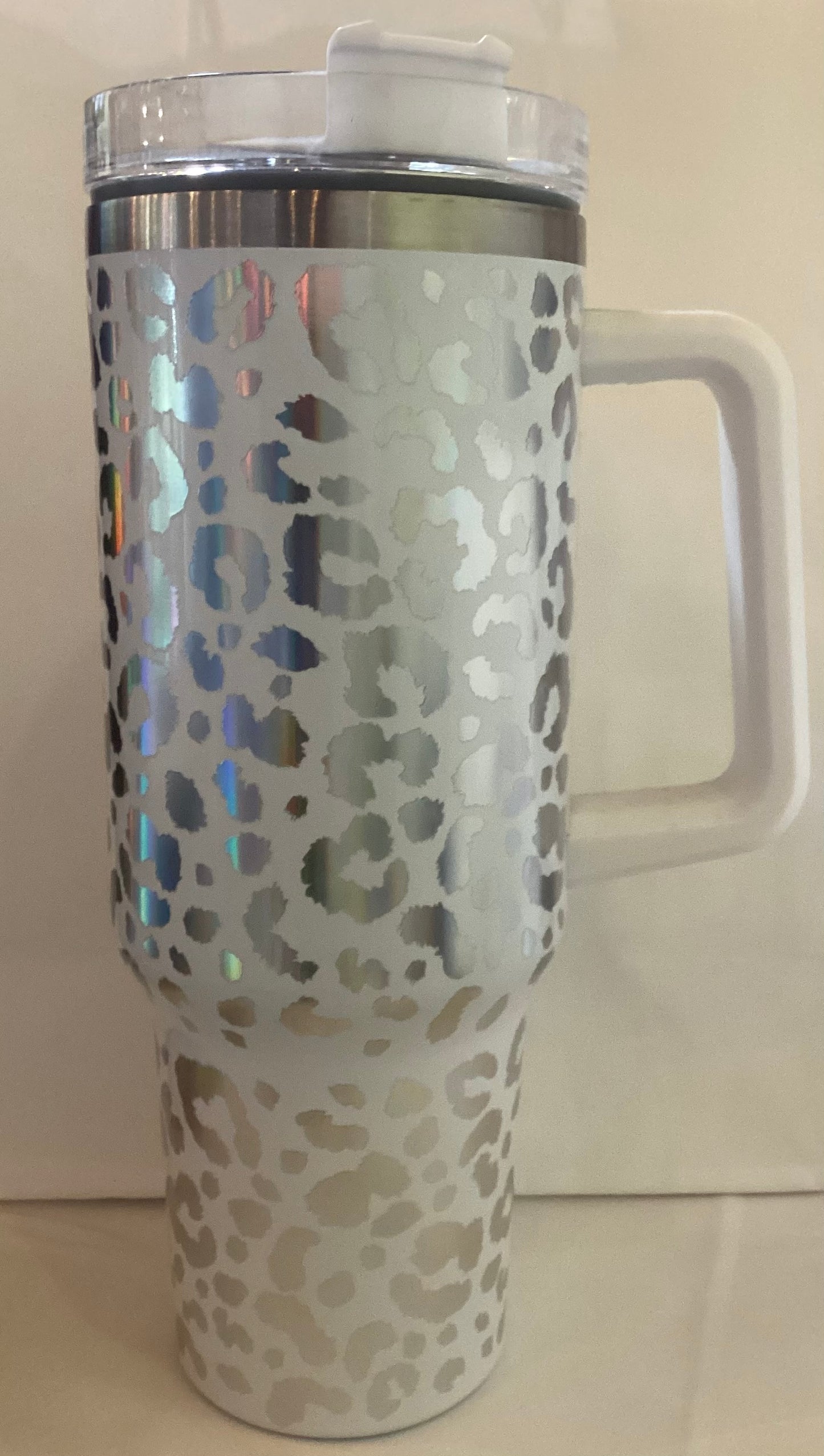 40 oz Cup - Shiny Leopard