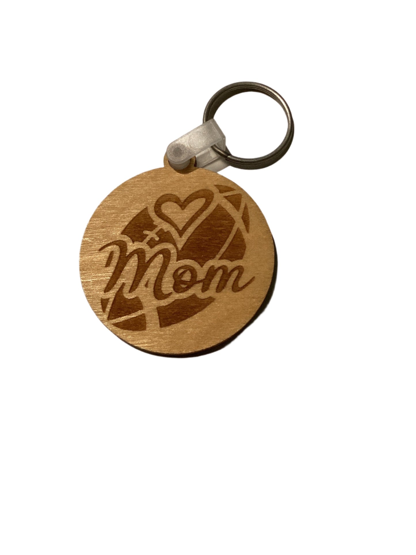 Keychain - football mom