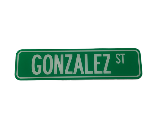 Street Sign - O