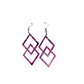 Fashion acrylic earrings - assorted designs