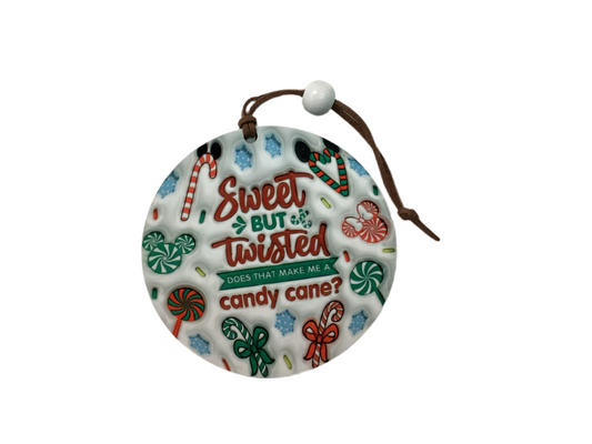 Sublimated ornament Sweet but twisted