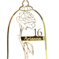 Cake Topper Beauty and the Beast design