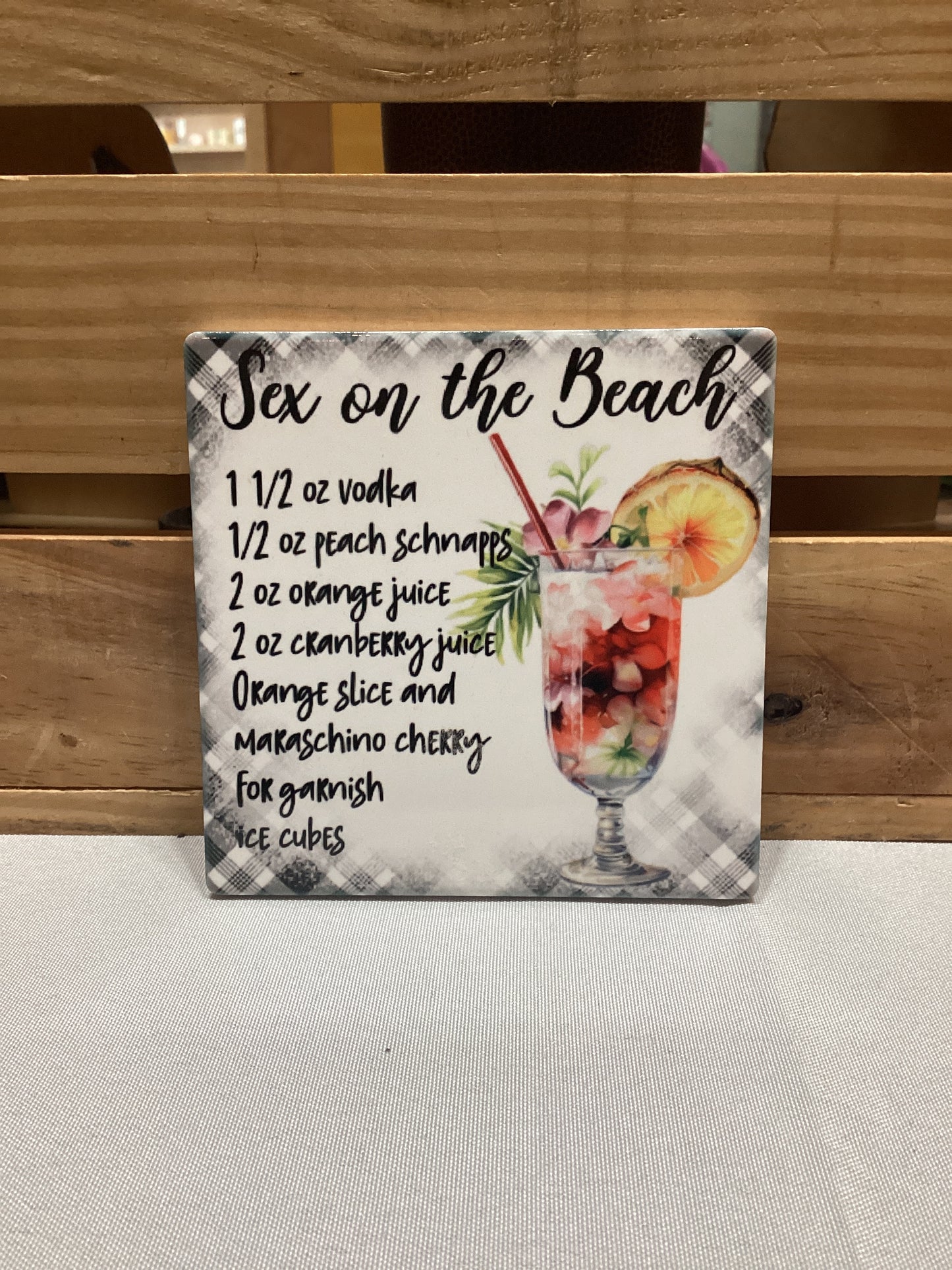 Coasters - Sublimated Tiles - Drink Recipes