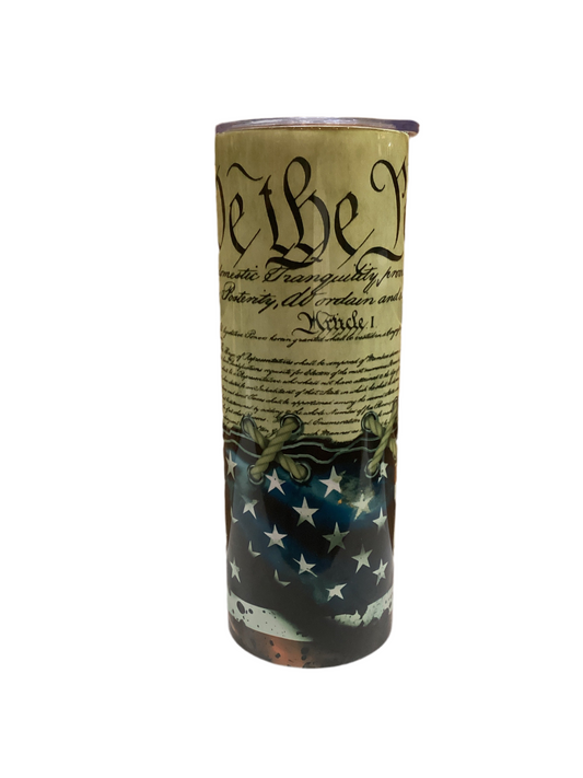 20 oz Tumbler - We the People