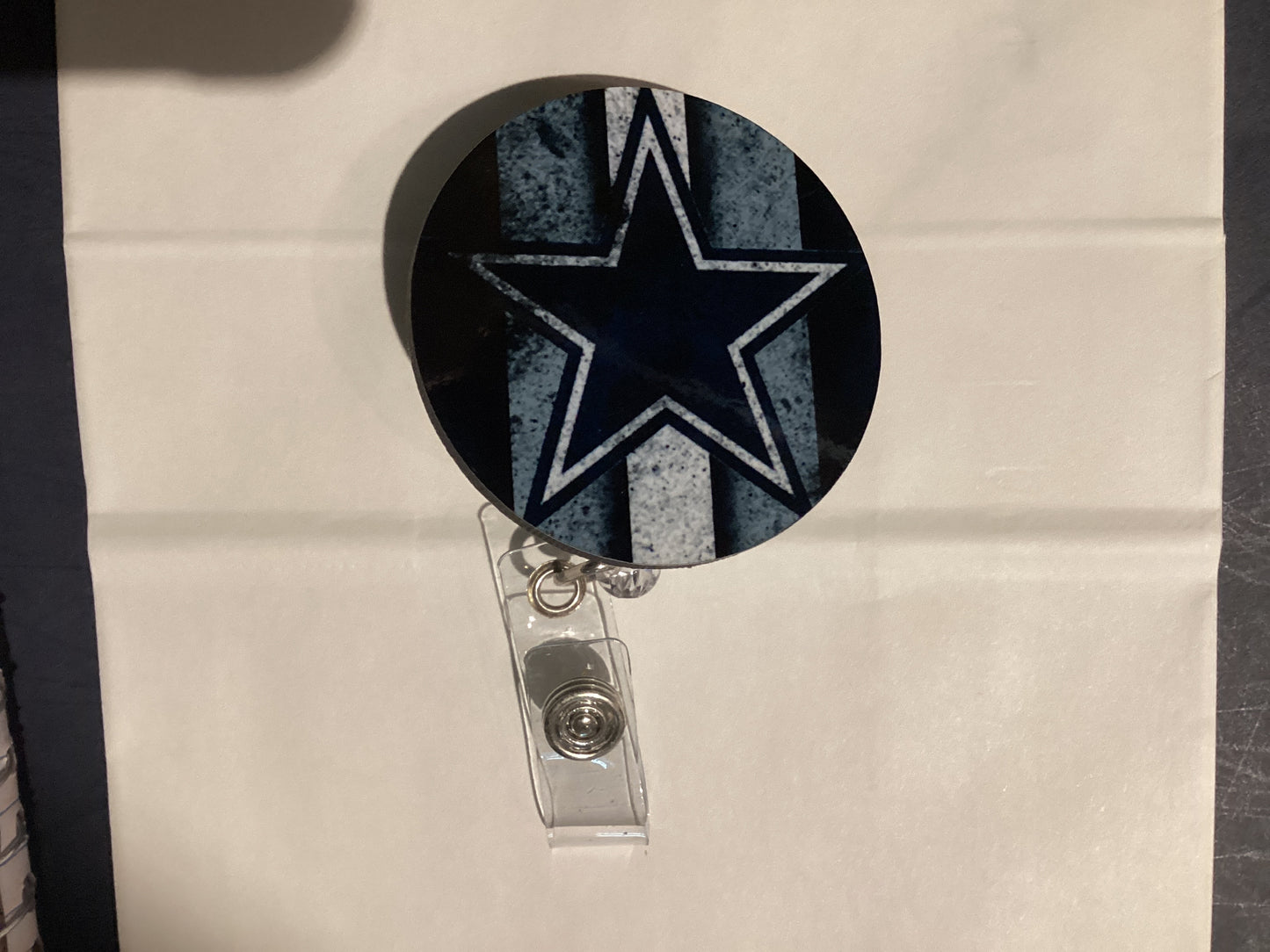 Badge reel - cowboys