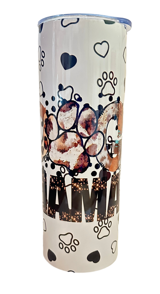 20 oz Tumbler - Dog Mama