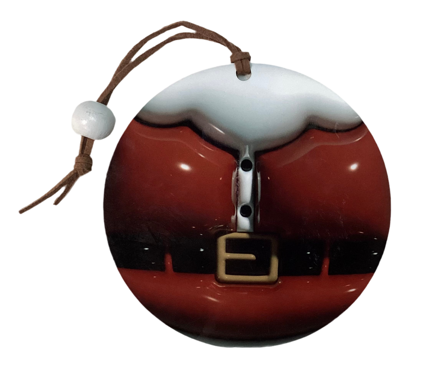 Sublimated Ornament - Santa