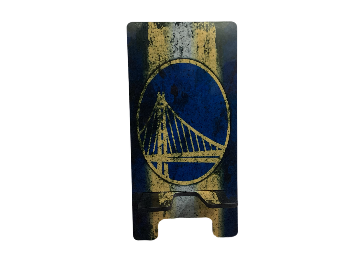 Sublimated Phone Stand - Gold State Bridge