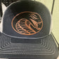 Leather Patch Trucker Hat- O
