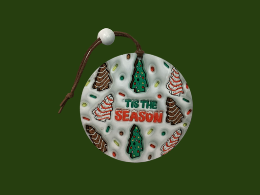 Sublimated Ornament ‘Tis the season