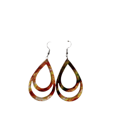 Fashion acrylic earrings - assorted designs