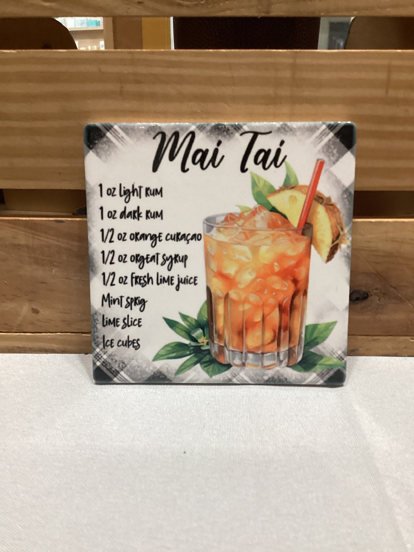 Coasters - Sublimated Tiles - Drink Recipes