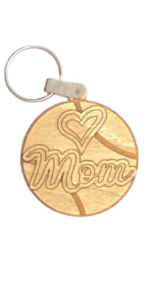 Keychain - tennis mom