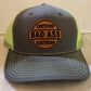 Leather Patch Trucker Hat- O