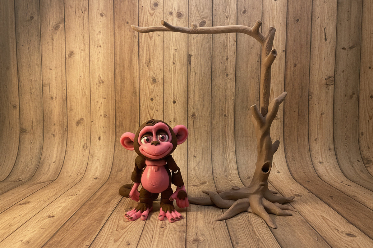 3D Printed Animal Figures