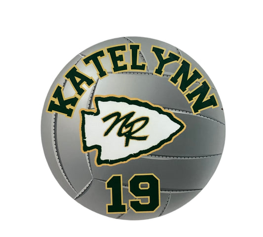 Personalized Sublimated Wood Sports Ball (sample)