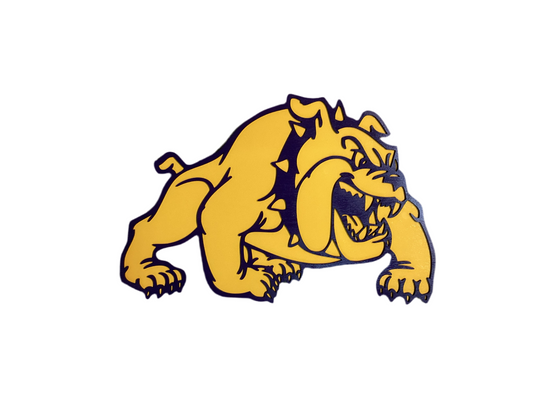 Bulldog sign - large